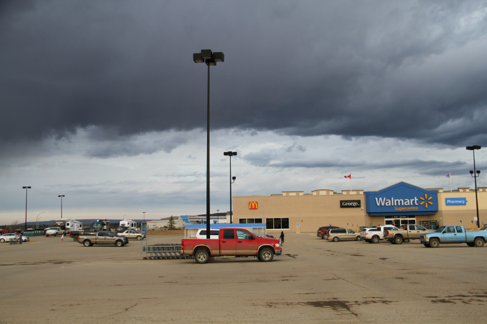 Walmart at Dawson Creek, BC