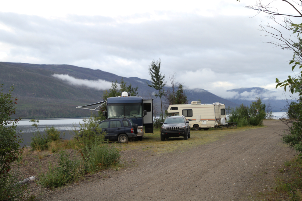 Drury Creek Campground - Little Salmon Lake, Yukon