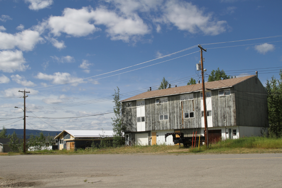 Abandoned apartment building in Faro, Yukon