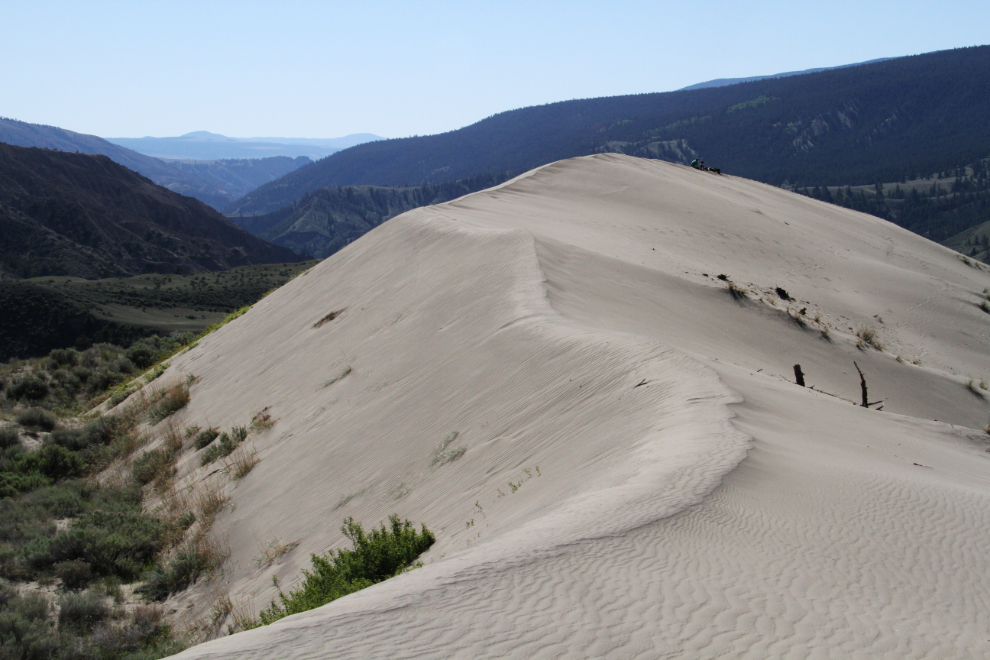 Sand dune above Farwell Canyon, BC
