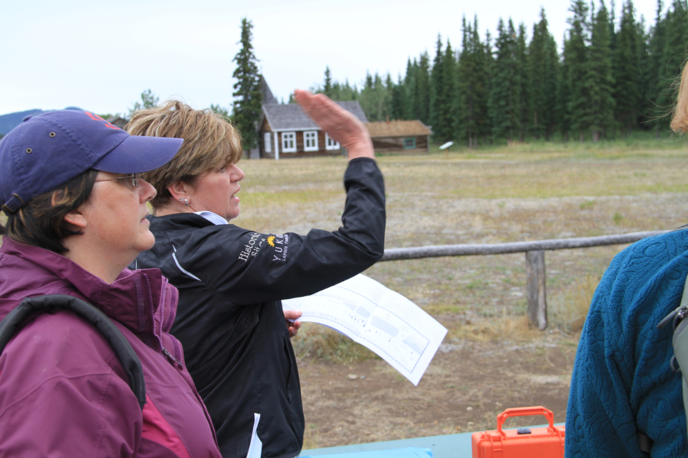 Interpreter at Fort Selkirk, Yukon