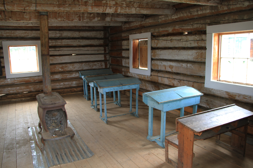 1892 schoolhouse, Fort Selkirk, Yukon