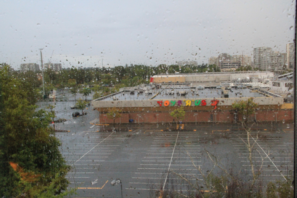 A rainy morning in Richmond, BC