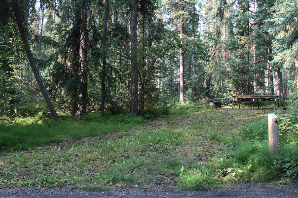 Frances Lake Campground, Robert Campbell Highway, Yukon