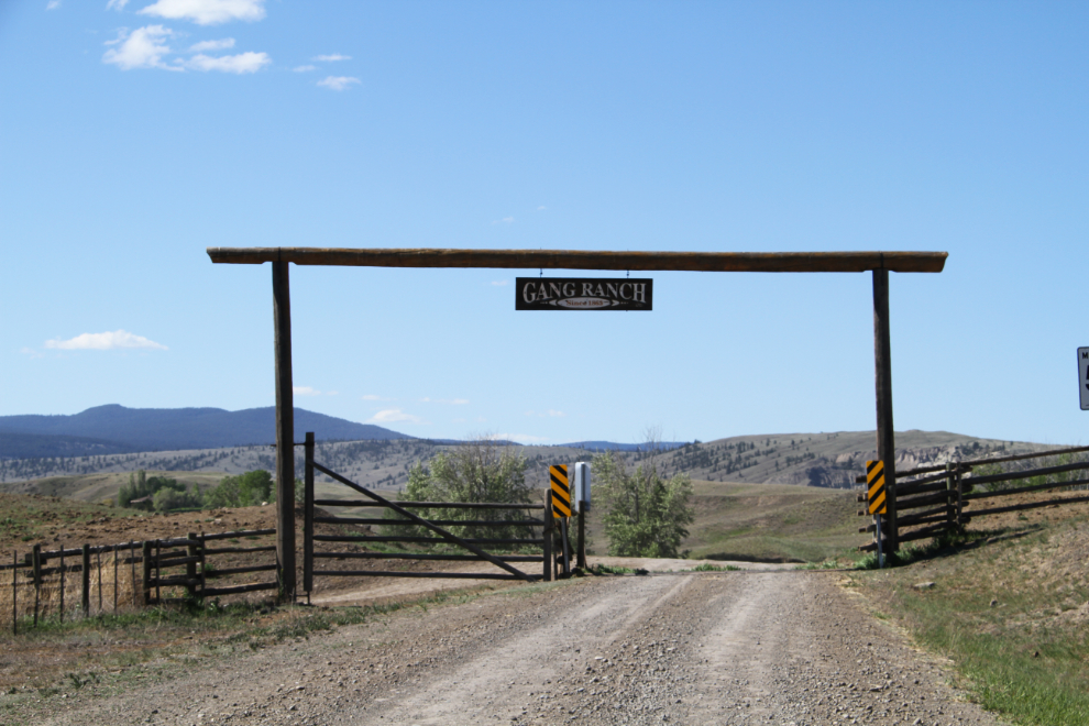 The Gang Ranch entrance arch