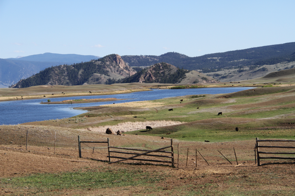 The Gang Ranch Reservoir. 