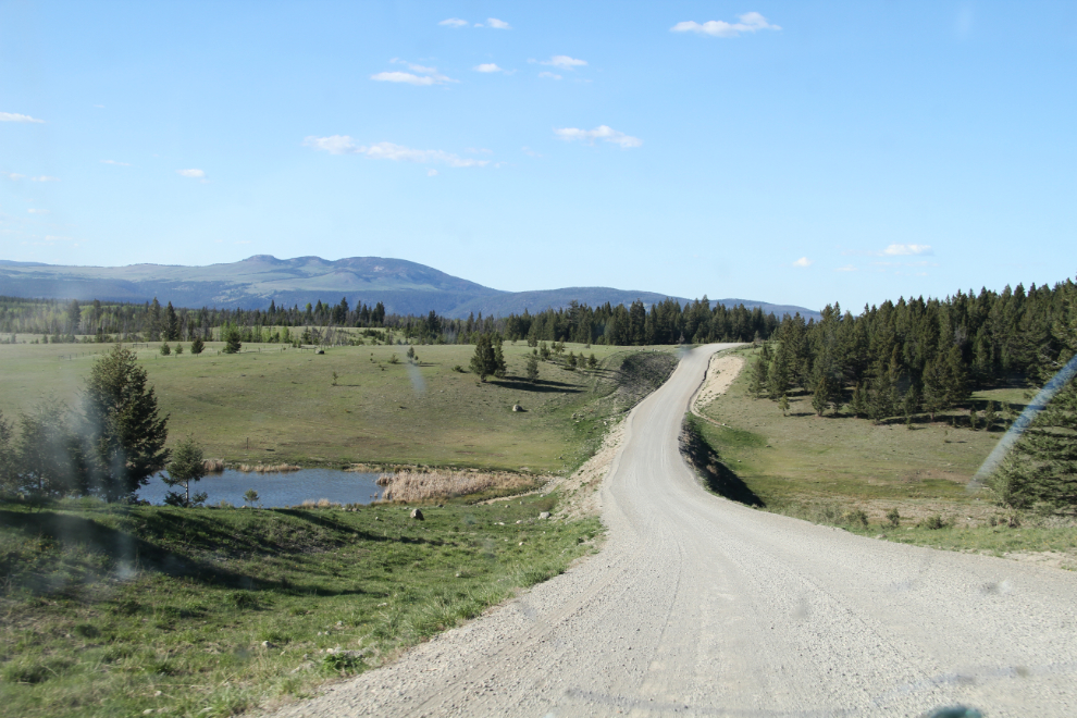 2800 Road, the Gaspard - Churn Creek Forest Service Road