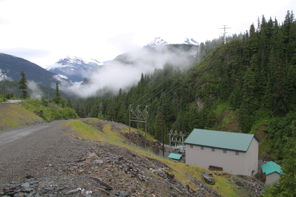 The Silbak Premier Mines - driving to the Salmon Glacier on the Granduc Road at Stewart, BC