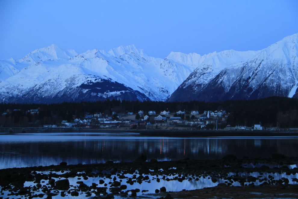 Haines in pre-dawn light at Easter