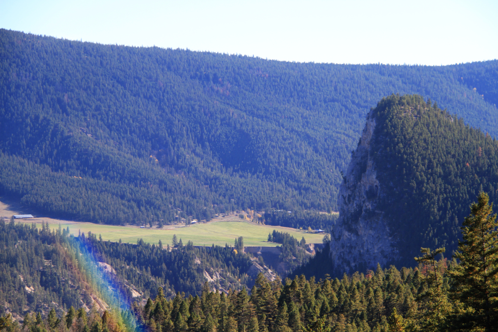 Doc English Bluff, west of Williams Lake, BC