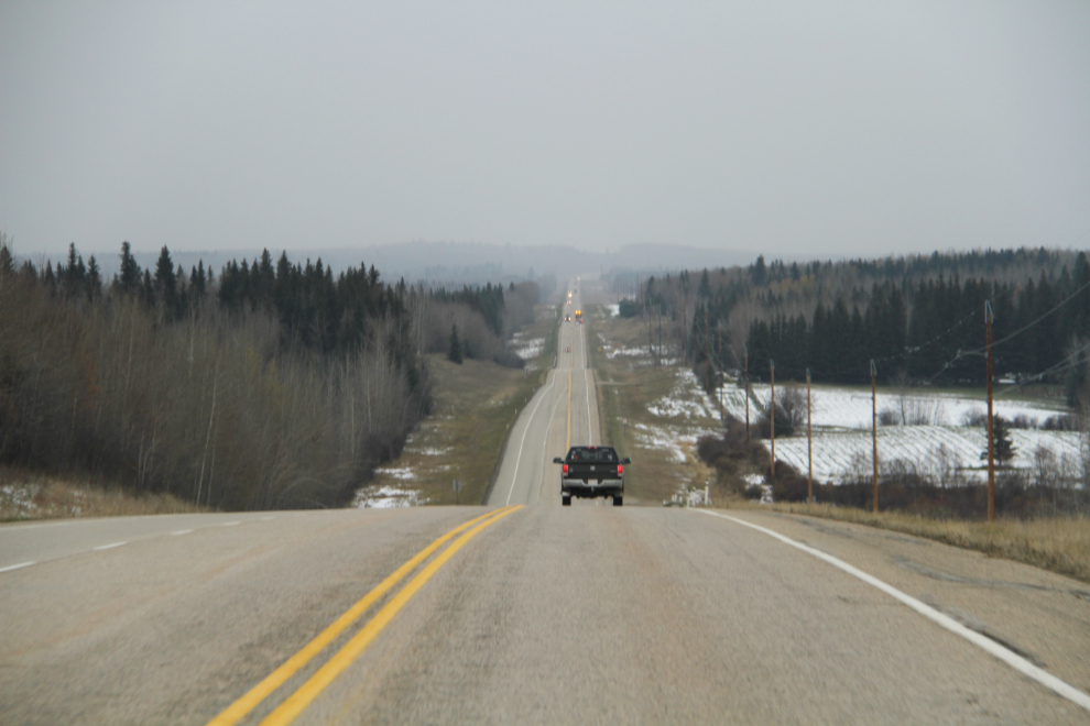 Alberta Highway 22 north of Drayton Valley