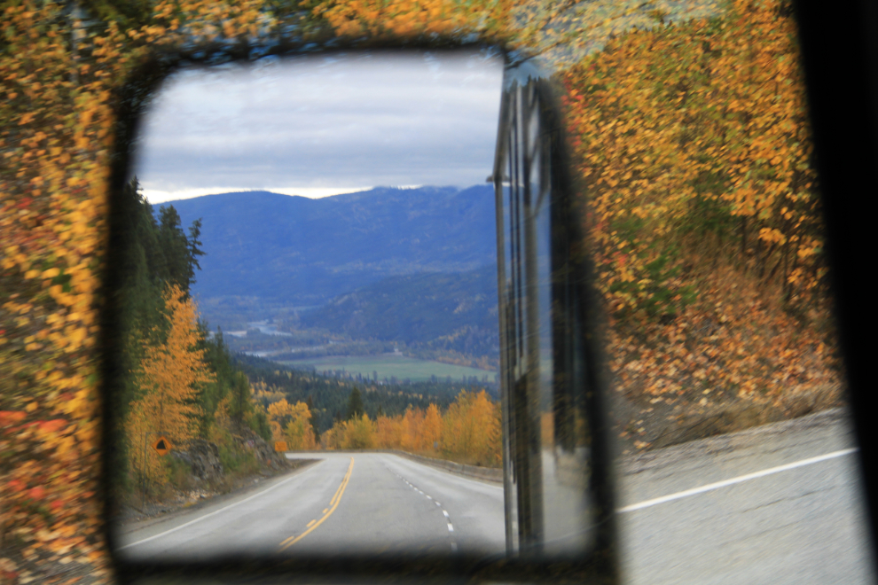 Steep climb on BC Hwy 24