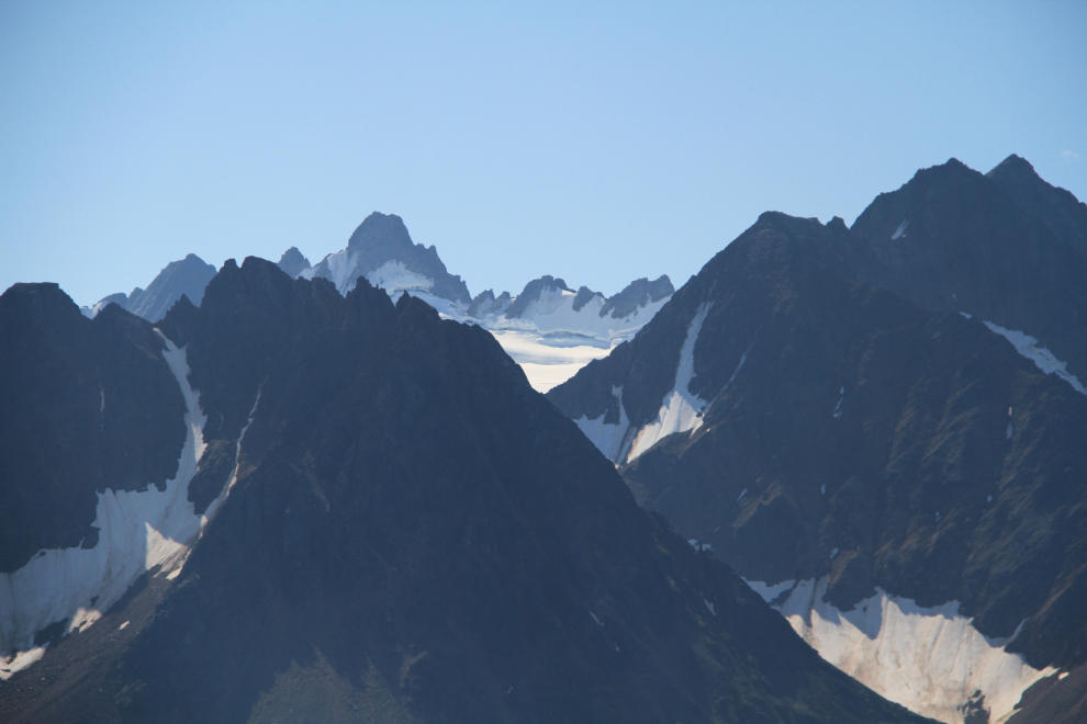 The Sawtooth Range from Mine Mountain, Alaska
