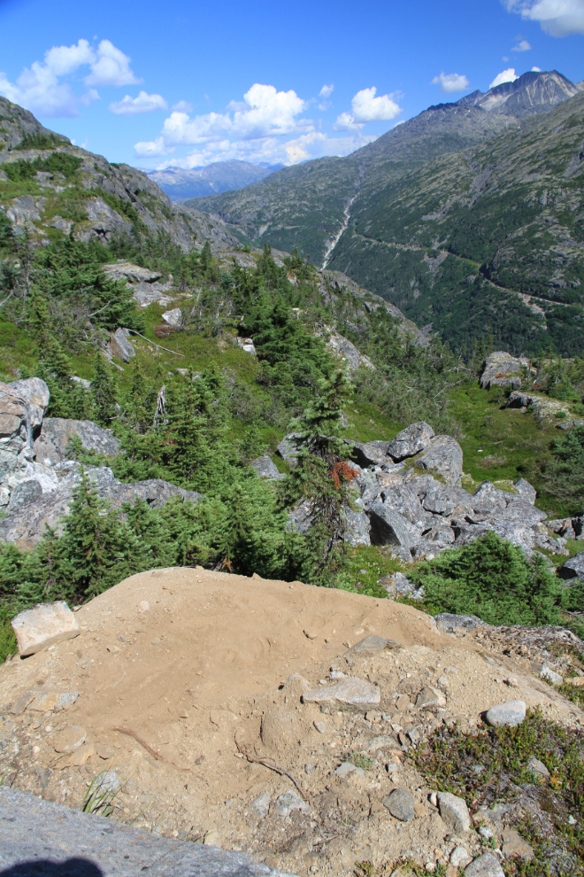 Mountain goat bed at the Inspiration Point Mine - Skagway, Alaska