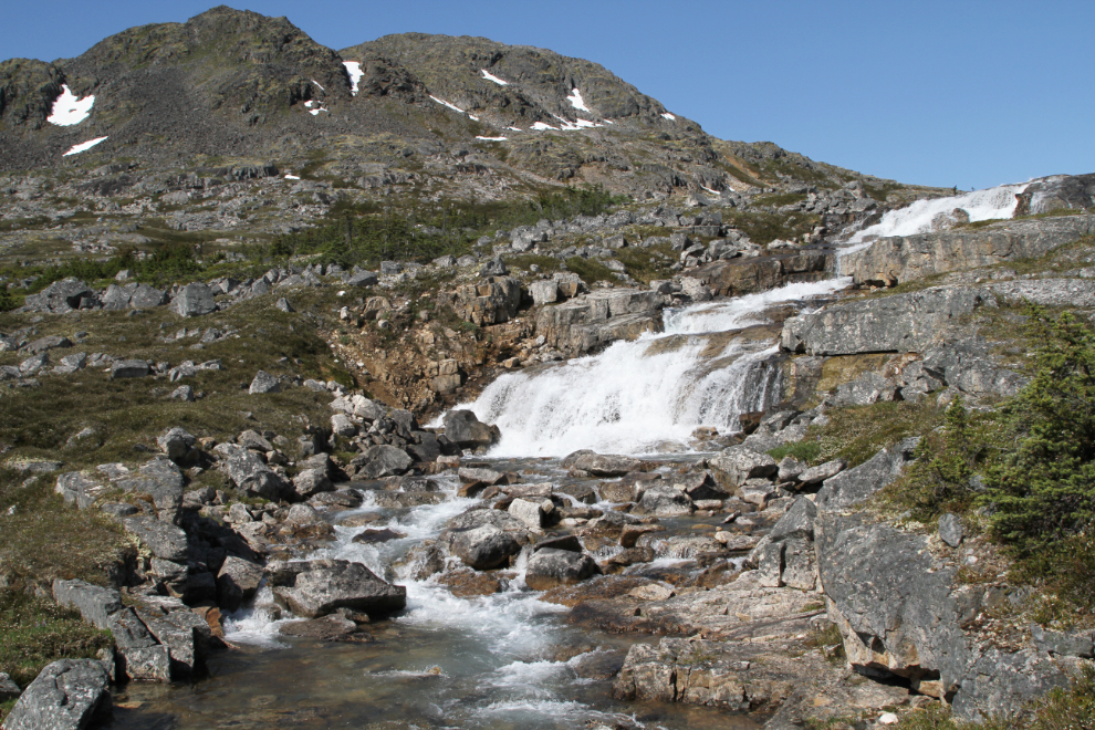 Waterfalls on the International Falls Trail in the White Pass