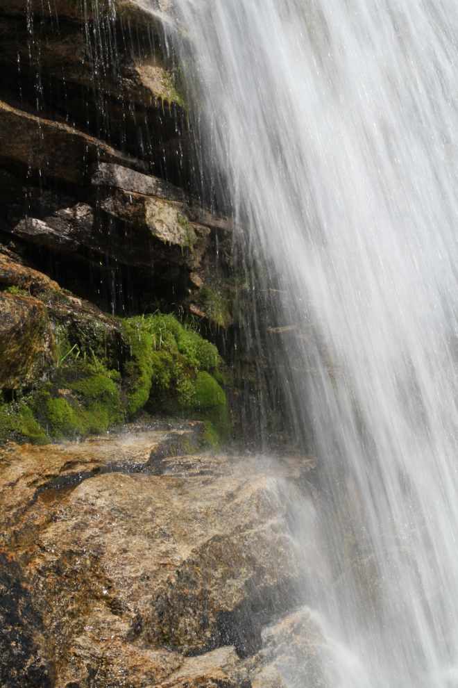 Waterfall on the International Falls trail