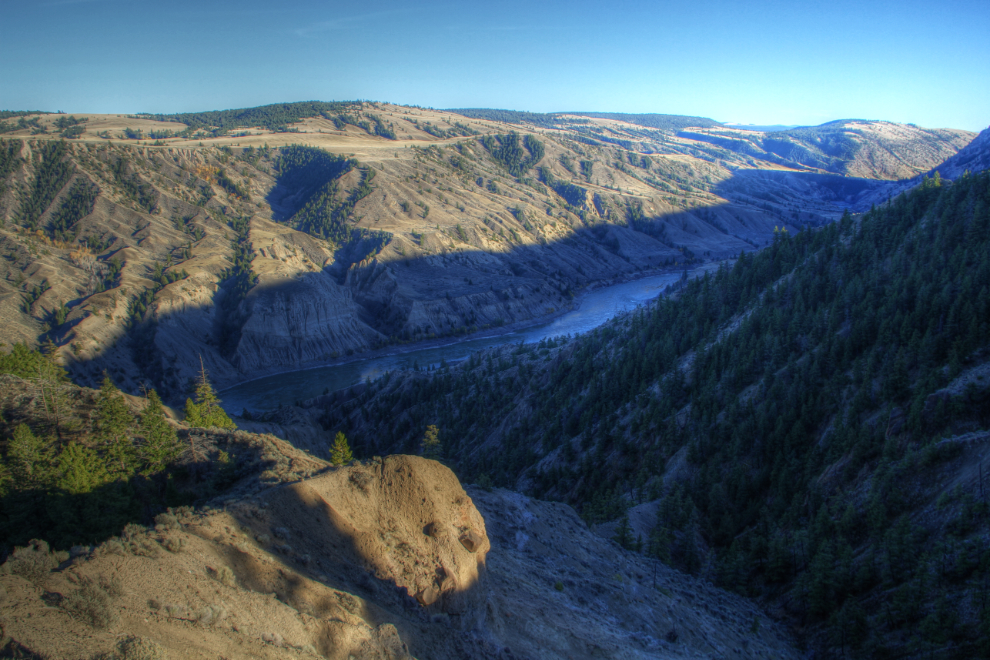 Fraser River at the Junction Sheep Range Provincial Park