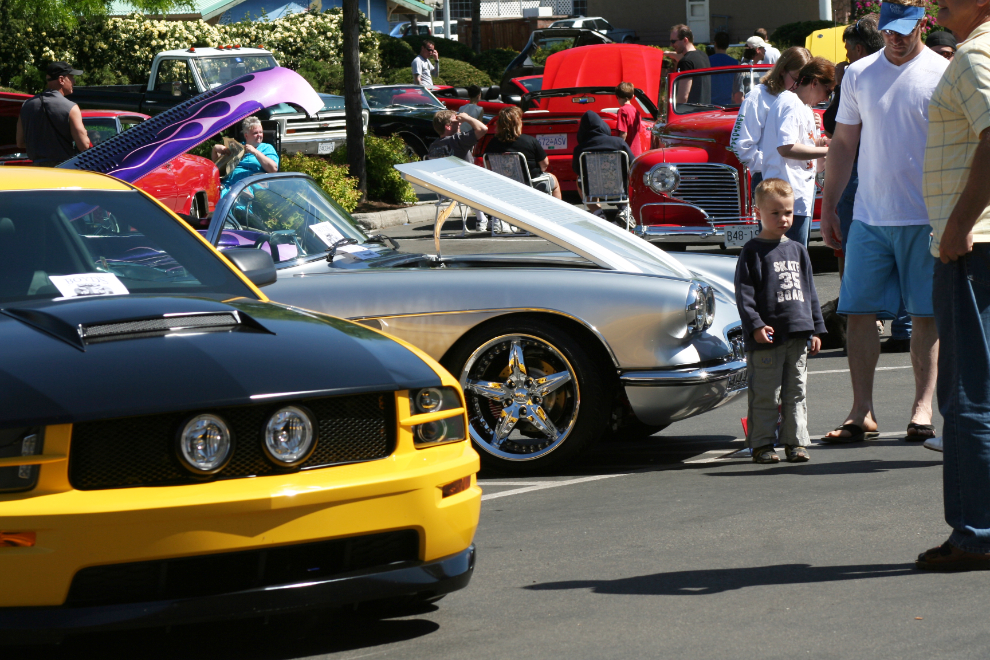 Car show in Kelowna, BC