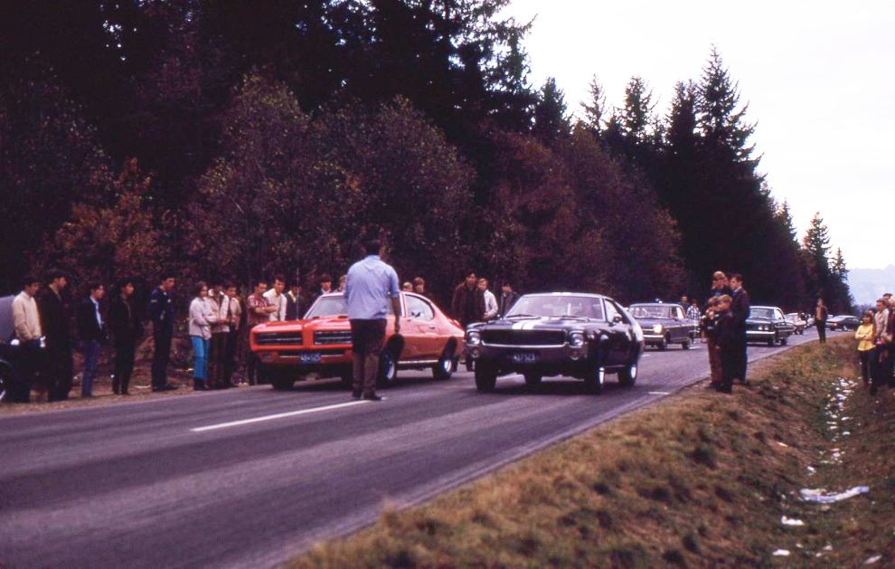 Latimer Road bandit racing, 1969