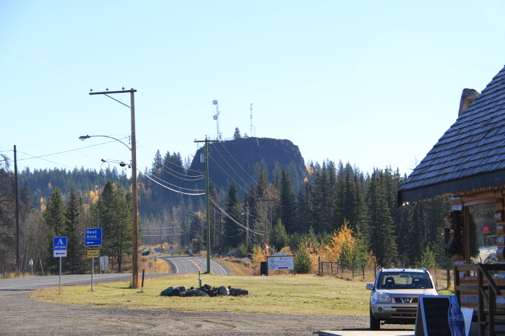 The lone butte at Lone Butte, BC