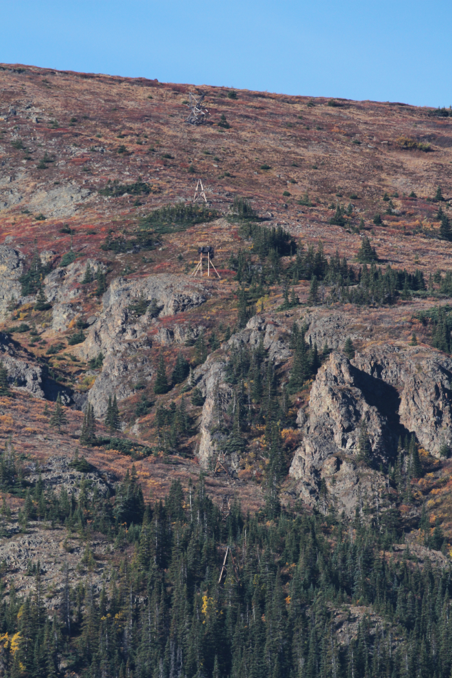 The Mountain Hero silver mine aerial tramway