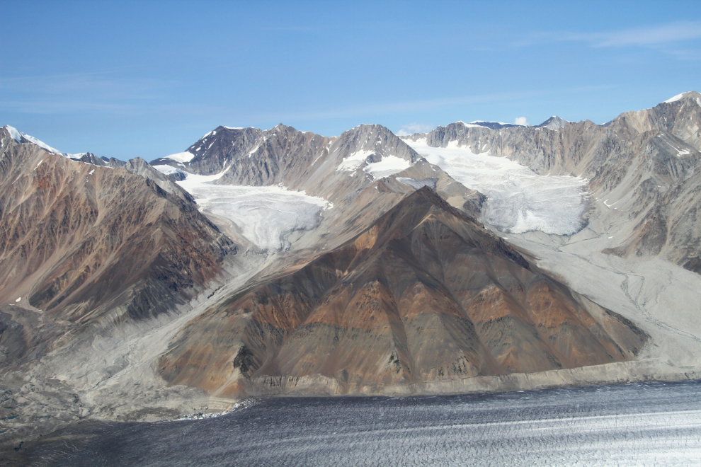 Glaciers above the North Arm of the Kaskawulsh Glacier, Kluane National Park