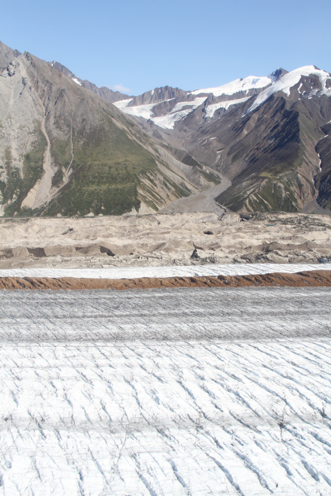 A close look at the Kaskawulsh Glacier, Yukon