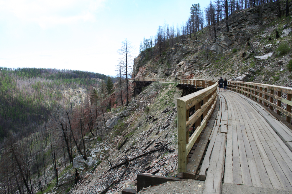 Kelowna, BC - Myra Canyon railway trestles