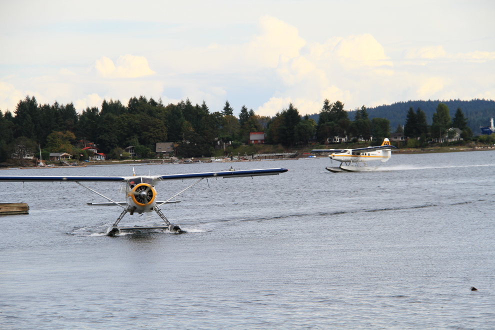 Float planes at Nanaimo, BC