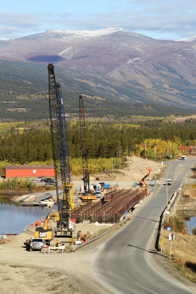 The new Carcross bridge