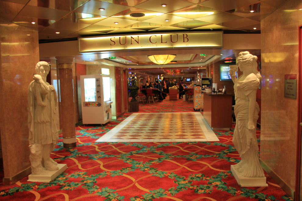 The Sun Club Casino on the cruise ship Norwegian Sun