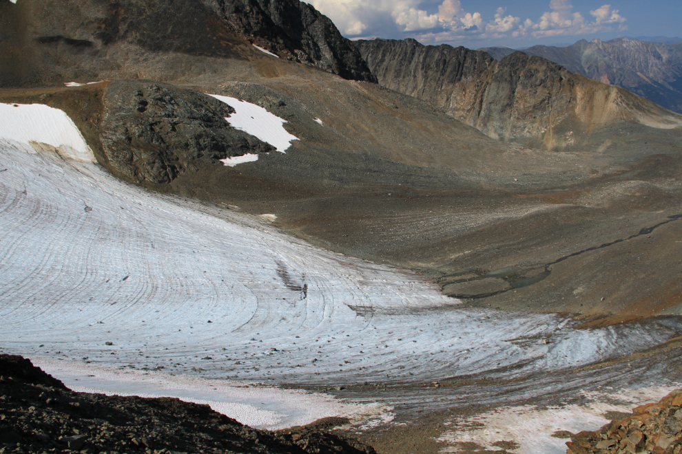 Glacier east of Paddy Peak, BC