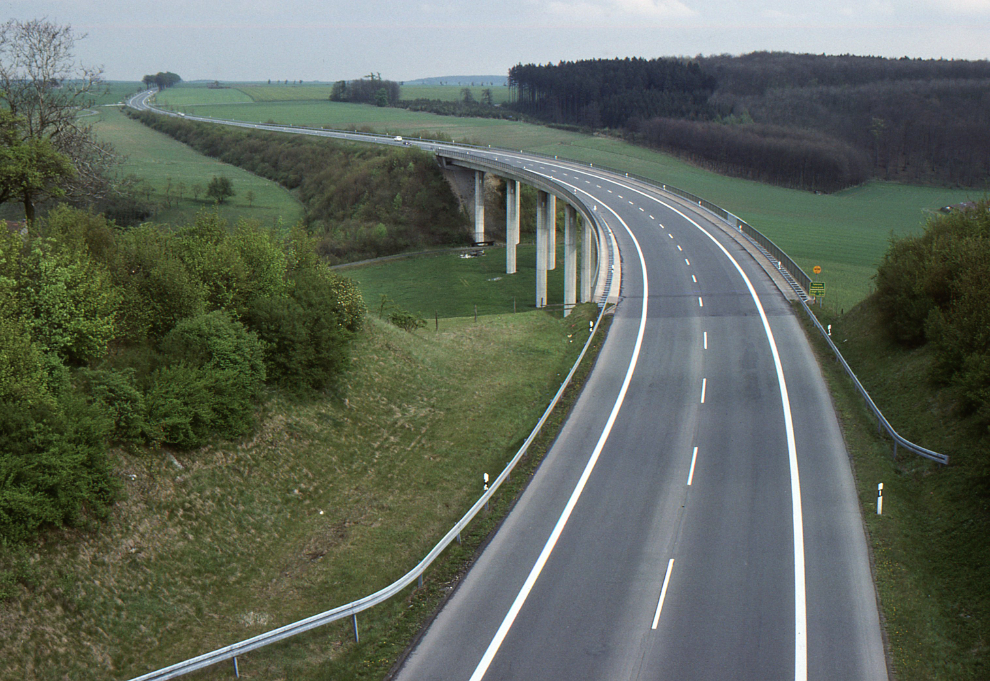  Highway near Paderborn in northern Germany