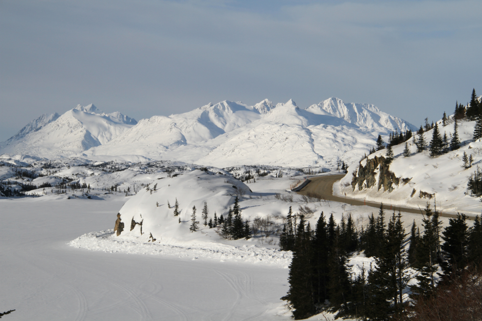 Late winter on the South Klondike Highway, BC