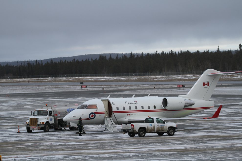 The Royal Canadian Air Force Canadair CC-144C Challenger (CL-604)