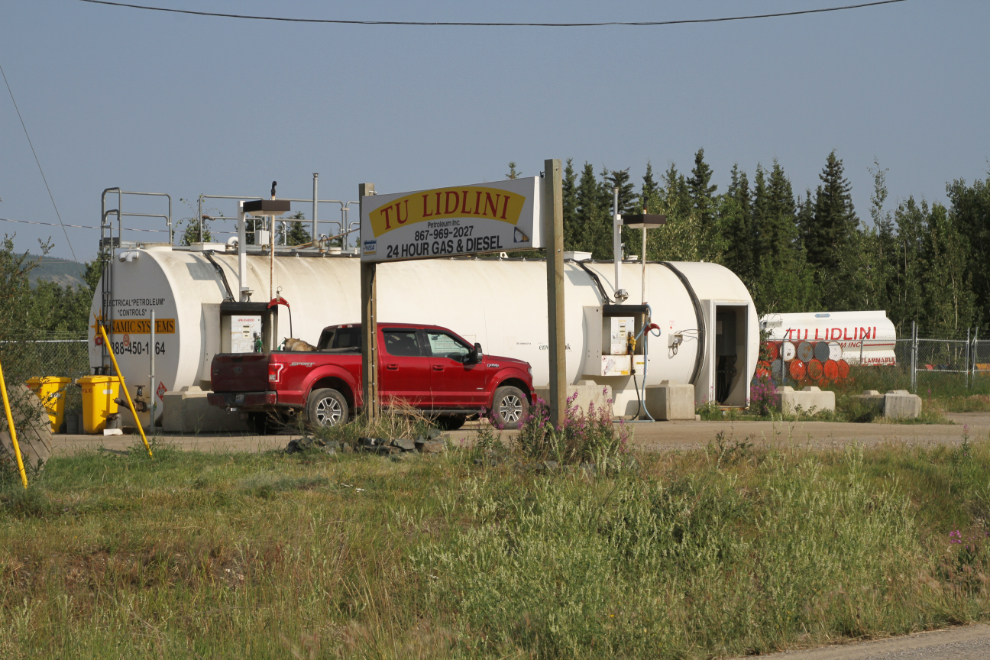 24-hour cardlock fuel service in Ross River, Yukon