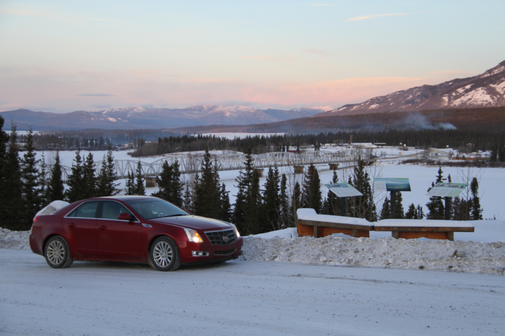 The Teslin viewpoint on the Alaska Highway