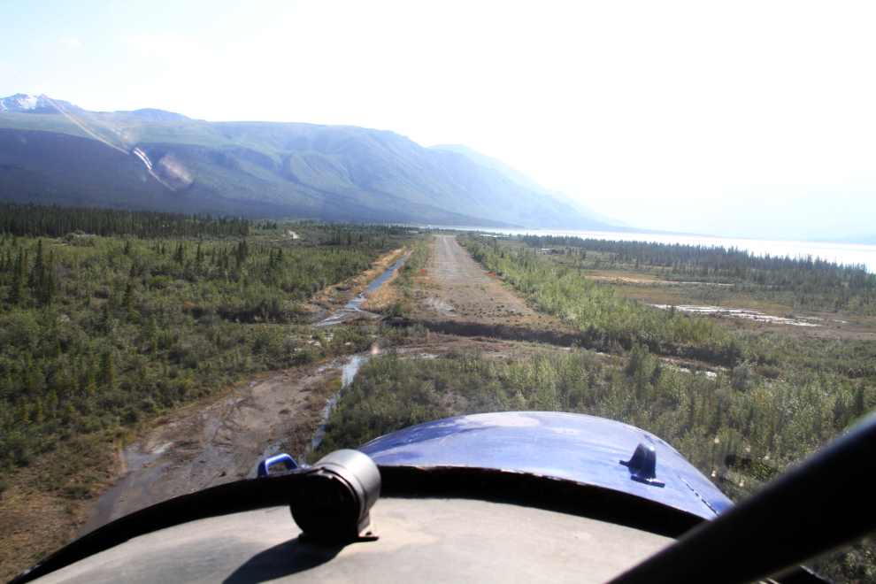 On final approach to Silver City Airport, Yukon