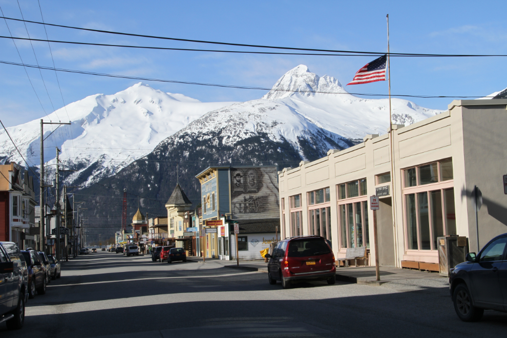 Broadway in Skagway, Alaska