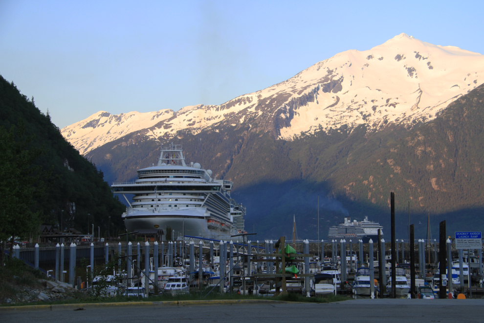 Cruise ships at Skagway, Alaska