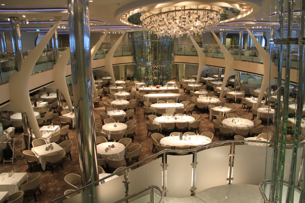Grand Epernay dining room on Celebrity Solstice