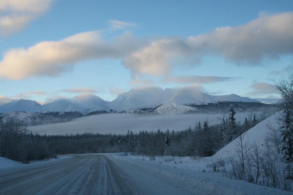 Winter on the South Klondike Highway