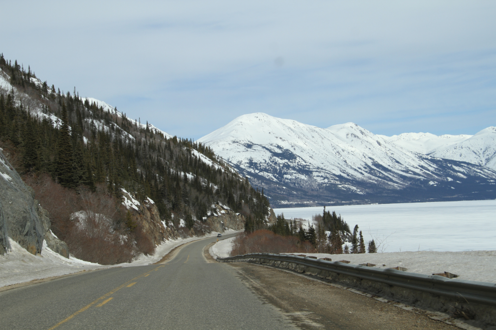 Along Tutshi Lake on the South Klondike Highway, BC