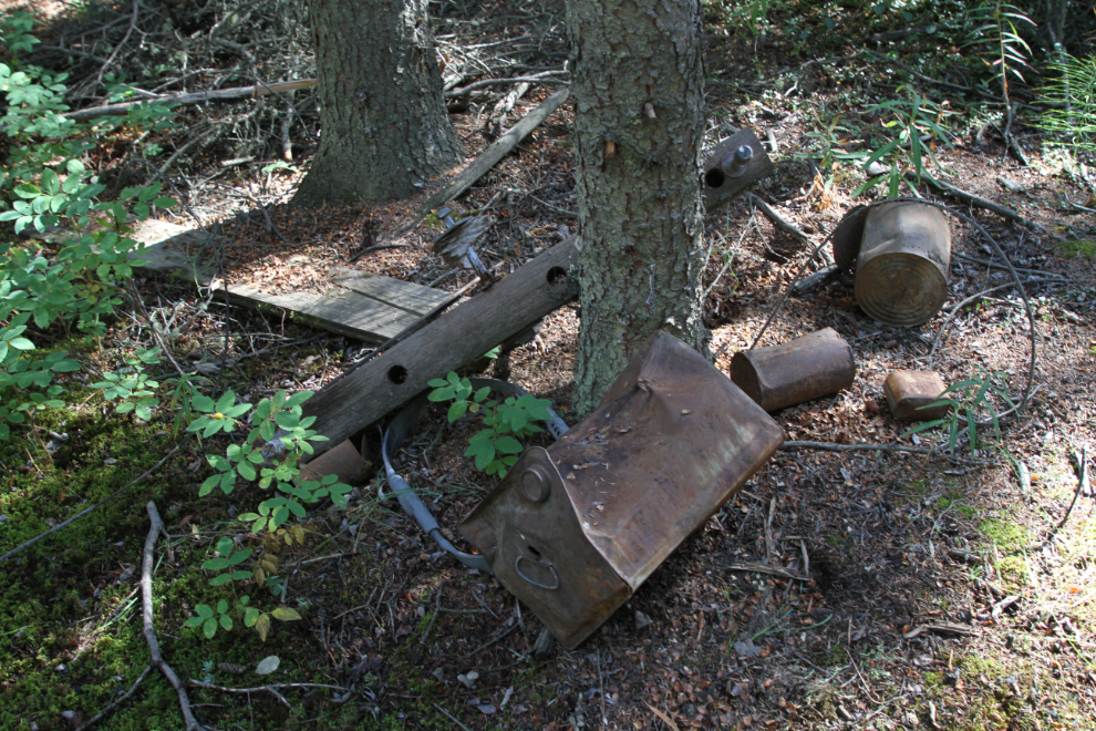Artifacts along Spook Creek - Whitehorse, Yukon