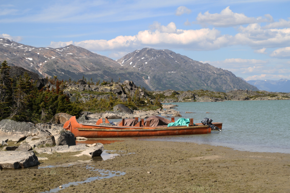Canoe excursion on Summit Lake