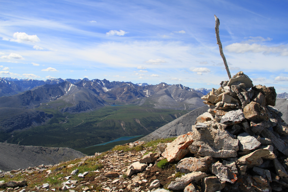 Hiking the Summit Peak Trail - the Northern Rockies at their finest.