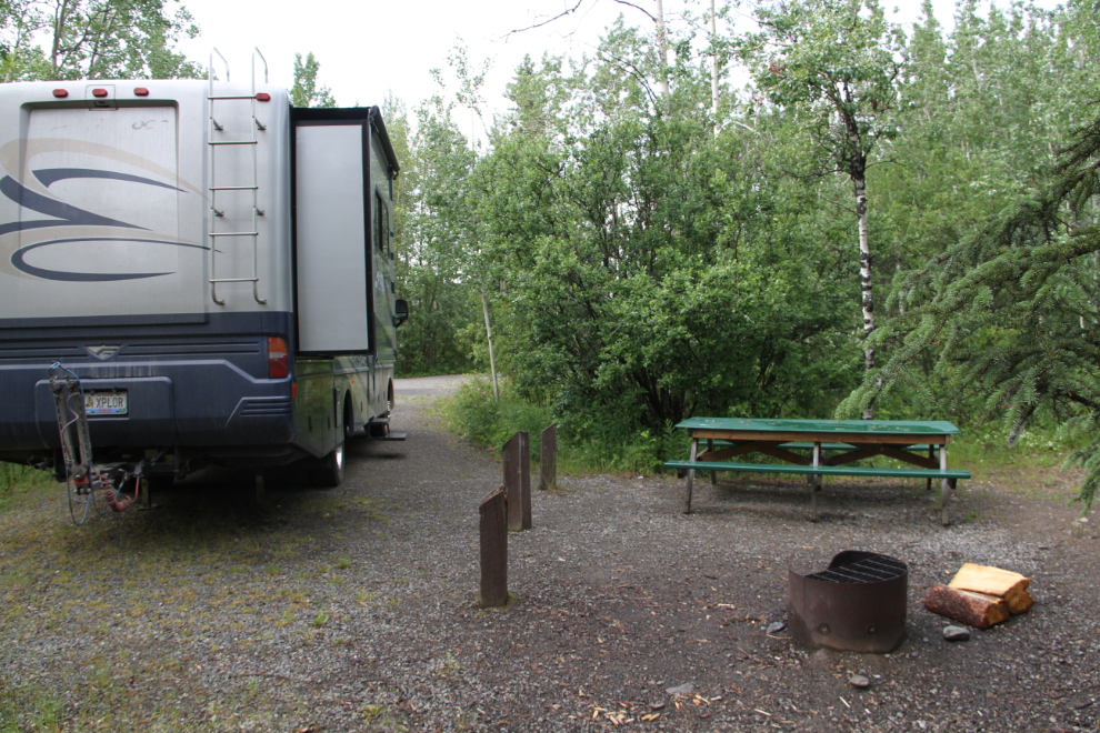 Teslin Lake Campground, Yukon