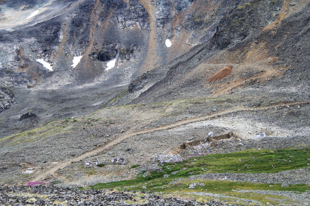 Thistle/Aurora mine site - Montana Mountain, Yukon