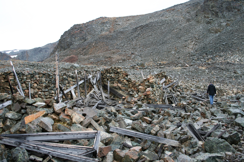 Old mine on Montana Mountain, Yukon