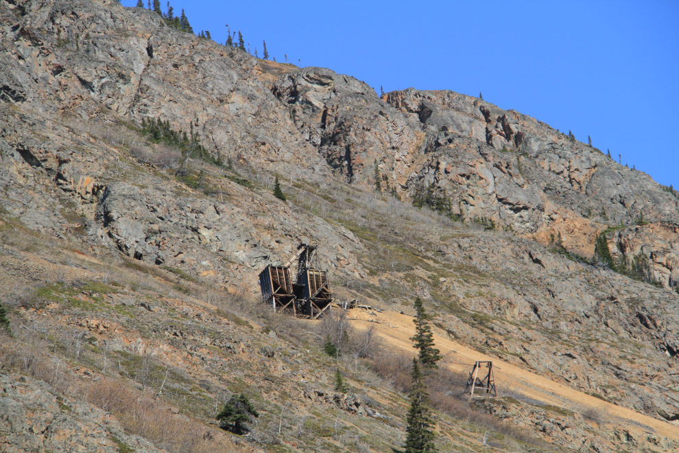 The historic Venus Silver Mine on Windy Arm, Yukon